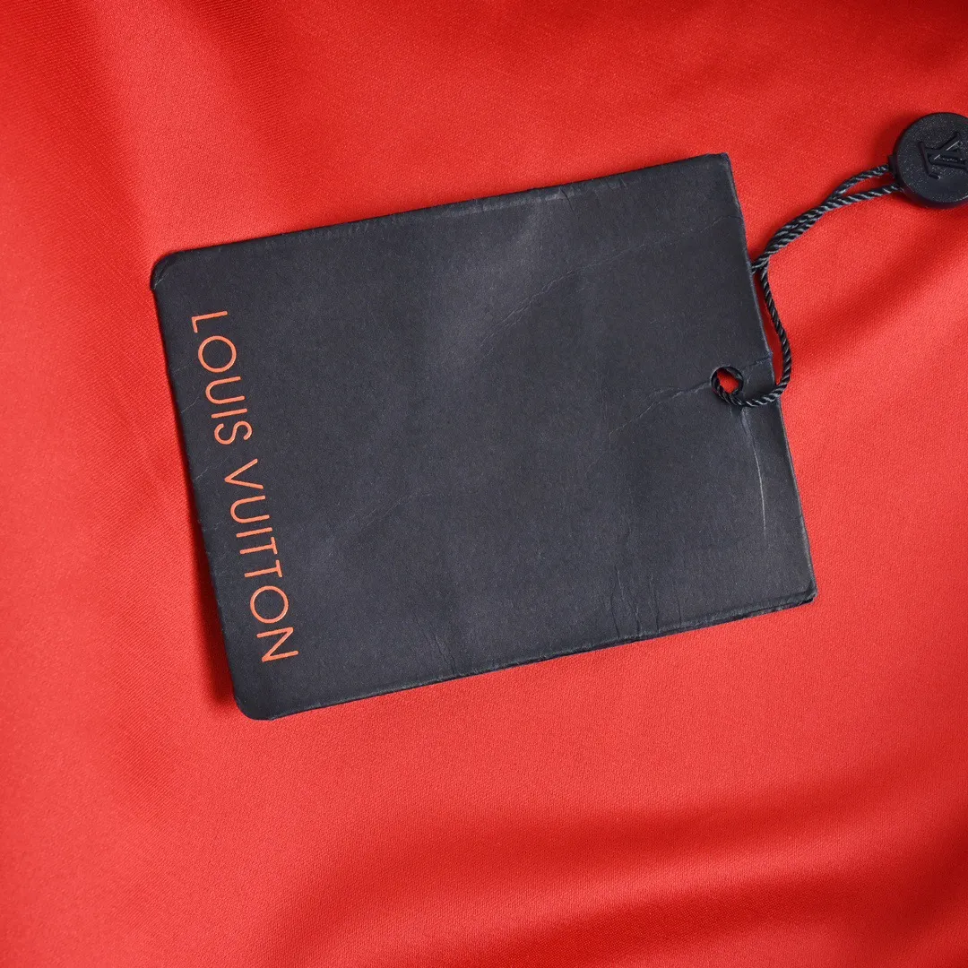 Louis Vuitton/Louis Vuitton 24Fw pearl hot diamond lettering baseball jacket